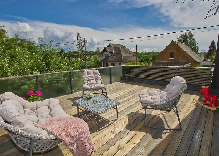 Apartment With Private Garden And Large Balcony